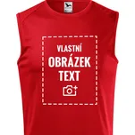 Pánské funkční tílko s vlastním potiskem, Barva Červená, Velikost M, Canvas Pánské tílko Breeze Bezvatriko.cz