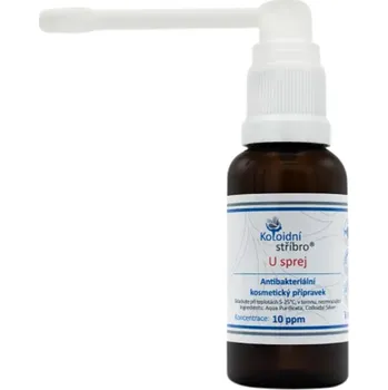 Tělový krém Koloidní stříbro ušní sprey 30ml 10ppm