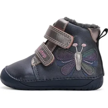 Dívčí zimní obuv D.D.step zimní barefoot obuv w070 42522 royal blue, velikost 23