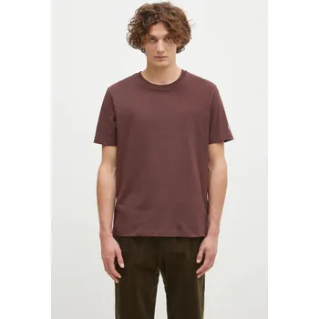 Dámské tričko Bavlněné tričko Champion Crewneck, L, hnědá, 89X