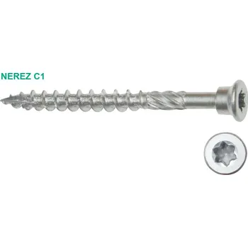 Vrut Vrut pro terasy VTC 5,0x60 TX25 NEREZ C1