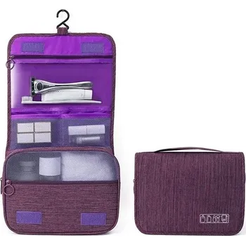 Kosmetická taška Závěsná cestovní kosmetická taška | toaletní taška - Fialová