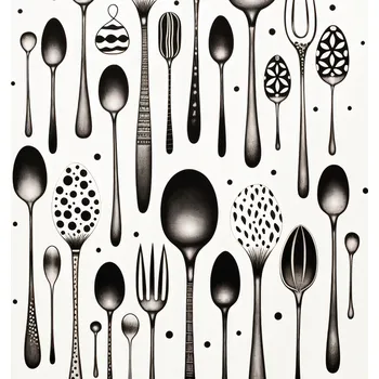 Plakát Plakát Nástroje Chuti bez rámu 60 x 50 cm