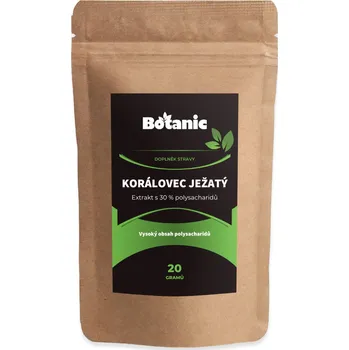 Přírodní produkt Botanic Korálovec ježatý extrakt 20 g