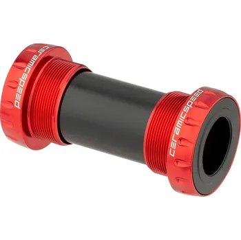 Středové složení CERAMICSPEED Shimano závitové BSA Red