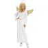 Karnevalový kostým Widmann Dámský kostým anděl šaty/pásek/svatozář bílý/zlatý