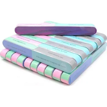 Pilník na nehty se 7 stranami pro dokonalé leštění | pilník na nehty, brusný blok 5 ks