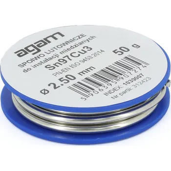 Páječka Pájka Sn97Cu3 (měkké pájení) 2,5 mm/ 50g