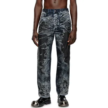 Pánské džíny DŽÍNY DIESEL 2010 D-MACS-FSE-2 TROUSERS BLUE DENIM