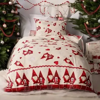 Povlečení Povlečení vánoční skřítci bavlna