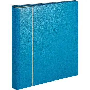 Portfolio Lindner ELEGANT kožené kroužkové desky Barva: Modrá, Provedení: Albové desky