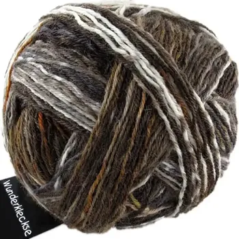 Příze Schoppel Wolle Wunderklecks 2151 Vollmilch-Trauben - Nuss (Ponožková příze Wunderklecks 2151 Vollmilch-Trauben - Nuss)