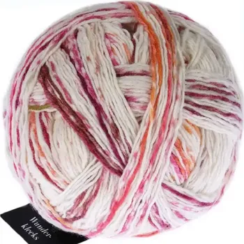 Příze Schoppel Wolle Wunderklecks 2412 Kirschblüte (Ponožková příze Wunderklecks 2412 Kirschblüte)