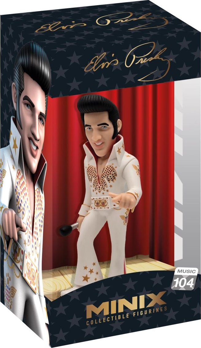 Figura Minix Music Elvis Presley (Red Suit) #112 | Loja dos POP's - A maior loja de colecionáveis em Portugal +10.000 Ref