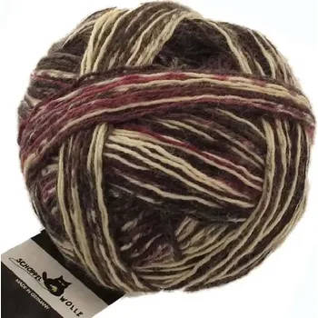 Příze Schoppel Wolle Wunderklecks 2132 Rosenholz (Ponožková Příze Wunderklecks 2132 Rosenholz)