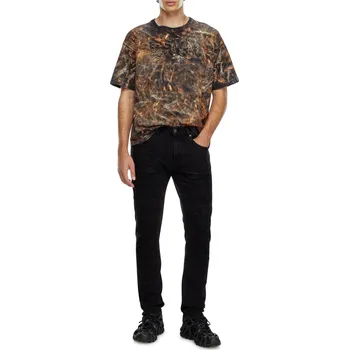 Pánské džíny DŽÍNY DIESEL 2019 D-STRUKT TROUSERS BLACK