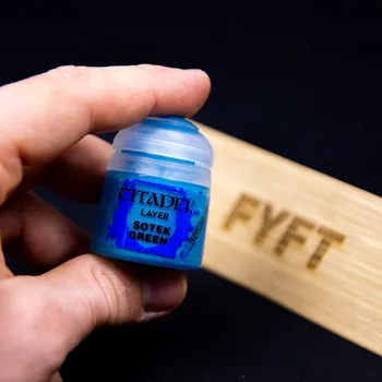 Modelářská barva Citadel Layer: Sotek Green 12ml - barva na figurky miniatury