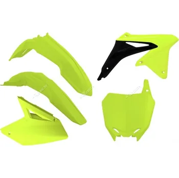 Motodíl Sada plastů Suzuki, RTECH - Itálie - neonově žlutá