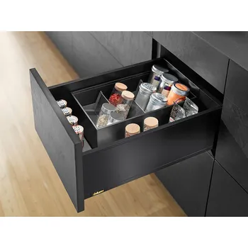 Blum K-BLUM Legrabox C Pure 650mm/70 kg, Blumotion/TOB, karbon černý :: vrut