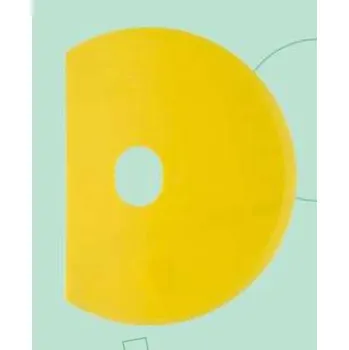 Kuchyňský vál Karta na těsto zaoblená plná / s otvorem, 120°C, Kobra Barva: Červená, Tvrdost: plný