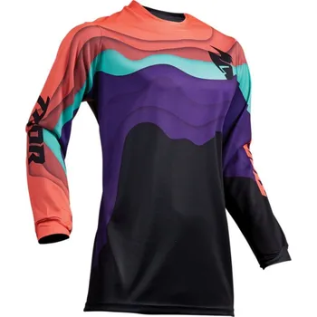 Moto dres Dámský dres THOR Pulse černo/coral 2019 Varianta: M