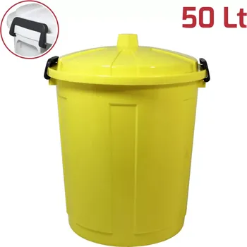 Odpadkový koš RecaPlast SUD NA ODPAD 50 Z (SUD s poklopem na tříděný odpad )