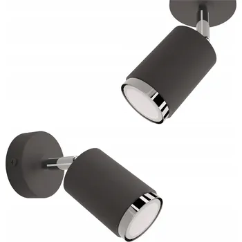 Nástěnné svítidlo Cerlux černé, stříbrné, šedé GU10 40 W