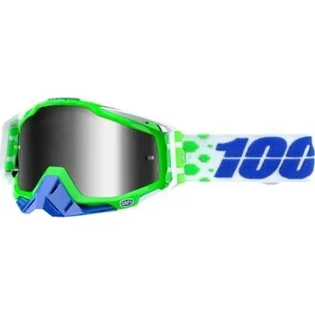 Motocyklové brýle Brýle 100% Racecraft Alchemy Mirror Silver