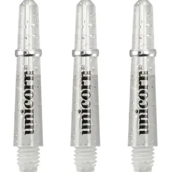 Příslušenství pro šipky Násadky Unicorn Gripper 4 Clear Ultra Short