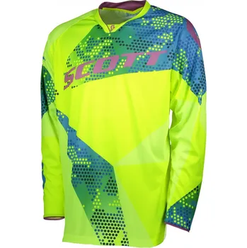 Moto dres Dres SCOTT 350 RACE blue/yellow 2018 Varianta: 2XL