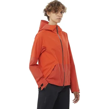 Dámská větrovka Salomon Outerpath 2.5L Jkt W LC2207200 - valiant poppy/cherry tomato M