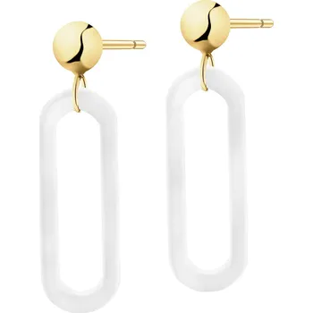 Náušnice Zlaté náušnice s perletí - AP540-1021