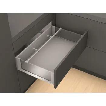 Nábytkové kování Blum K-BLUM Legrabox C Free 500 mm/70 kg, Blumotion/TOB, bílá :: vrut