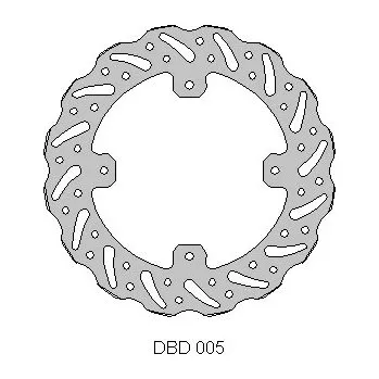 Brzda pro motocykl DELTA BRAKING Brzdový kotouč zadní Varianta: TypG
