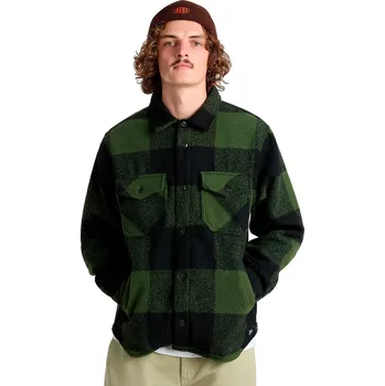Pánská košile Košile Vans Denby Fuzzy Shacket black/loden green XL 2024 - Odesíláme do 24 hodin