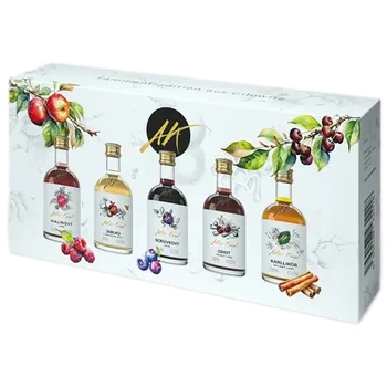 Set Likérů Anton Kaapl Luxusní dárkové balení 5 x 0,05l