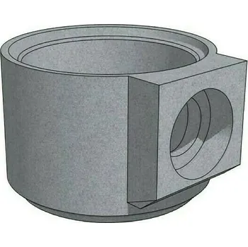 Kanalizační potrubí Skruž uliční CSBETON TBV-Q 450/350/3ap s výtokem DN 150 PVC