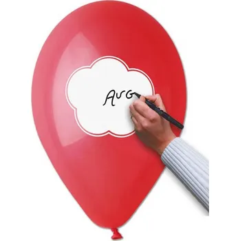 Balónek GEMAR Balónek nafukovací 30cm mráček NAPIŠ VZKAZ různé barvy 1ks