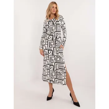 Dámské šaty Elegantní šaty Lakerta s geometrickým potiskem EU velikost: L/XL