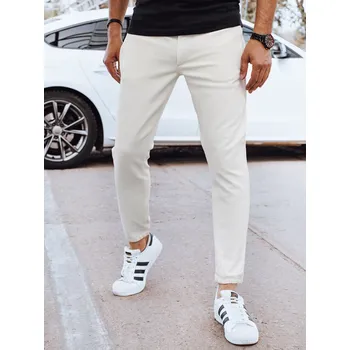 Pánské kalhoty jogger běžecké UX4263 Barva: Bílá, Velikost: 2XL