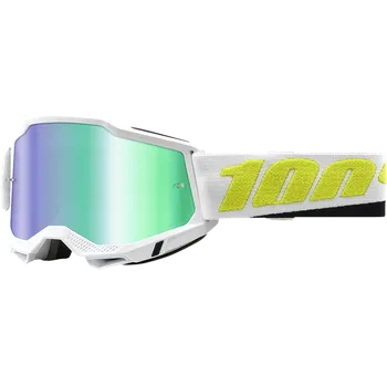 Motocyklové brýle Brýle 100% ACCURI 2 Goggle Peyote Mirror Green Lens