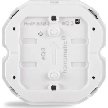 Napájecí zdroj pro osvětlení Homematic IP Spínací akční člen s měřením - 6A, zápustná montáž - HmIP-BSM-I