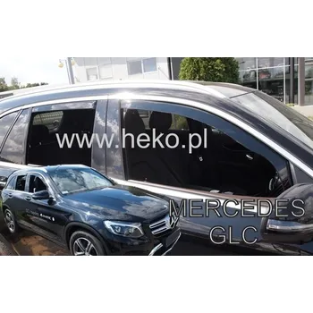Plexi ofuk oken Ofuky oken - Mercedes GLC X253 5D r.v. 2016-> (+zadní)