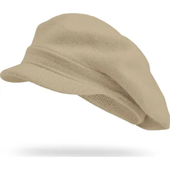 Čepice Biju Baret s kšiltem 7100398-12 hnědá