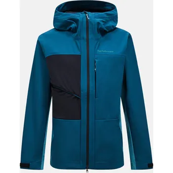 BUNDA PEAK PERFORMANCE M ASCENT SOFTSHELL JACKET INFINITY TEEL