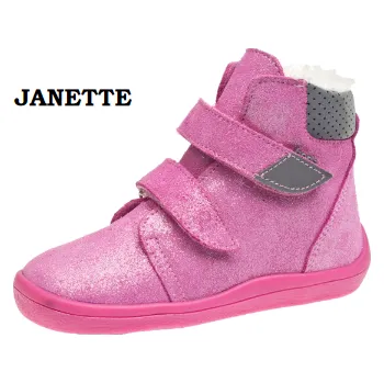 Dámská zdravotní obuv Beda Barefoot zimní vyšší Janette s membránou BF 0004/W/VMK/TS Velikost EU: 37, vnitřní délka: 237, vnitřní šířka: 86