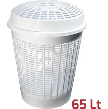 Koš na prádlo RecaPlast Europa 65B (Koš na prádlo Europa s víkem 65 l)
