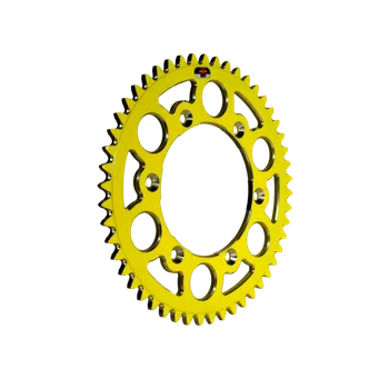 Řetězová sada pro motocykl SMC Rozeta duralová žlutá Varianta: 51z