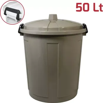 Odpadkový koš RecaPlast SUD NA ODPAD 50 BEZ (SUD s poklopem na tříděný odpad )