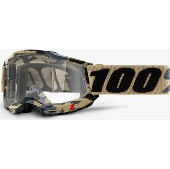 Motocyklové brýle Brýle 100% ACCURI2 Tarmac clear mirror 2021